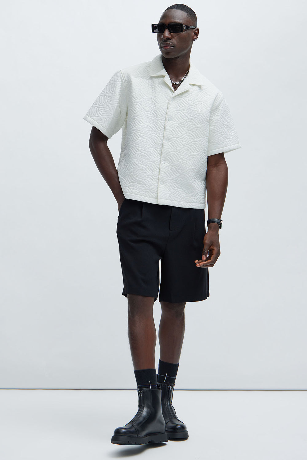 NovaMen Java Quilted Nylon Shirt