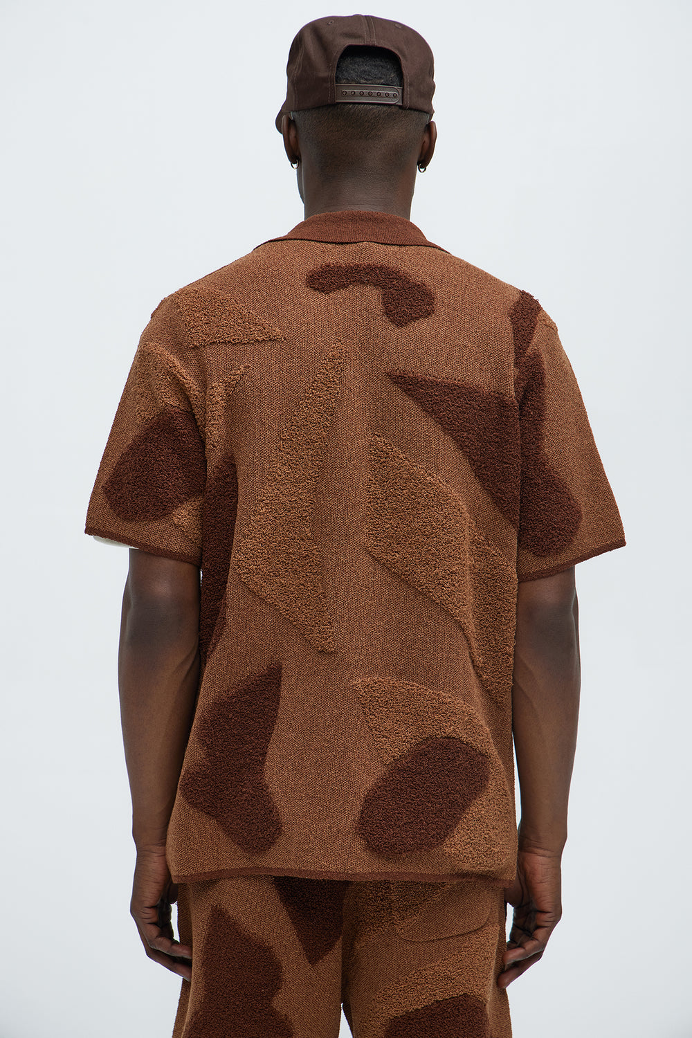 NovaMen Auron Cuban Collar Knitted Shirt