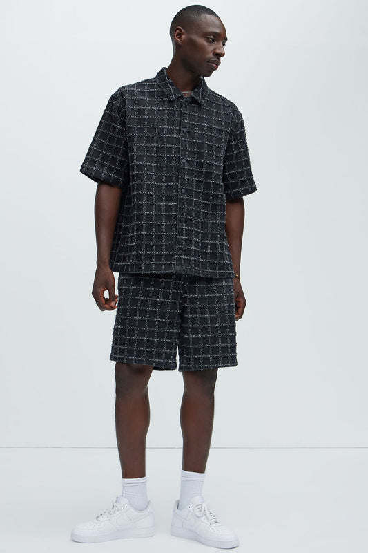 NovaMen Saturday Morning Distressed Denim Shirt