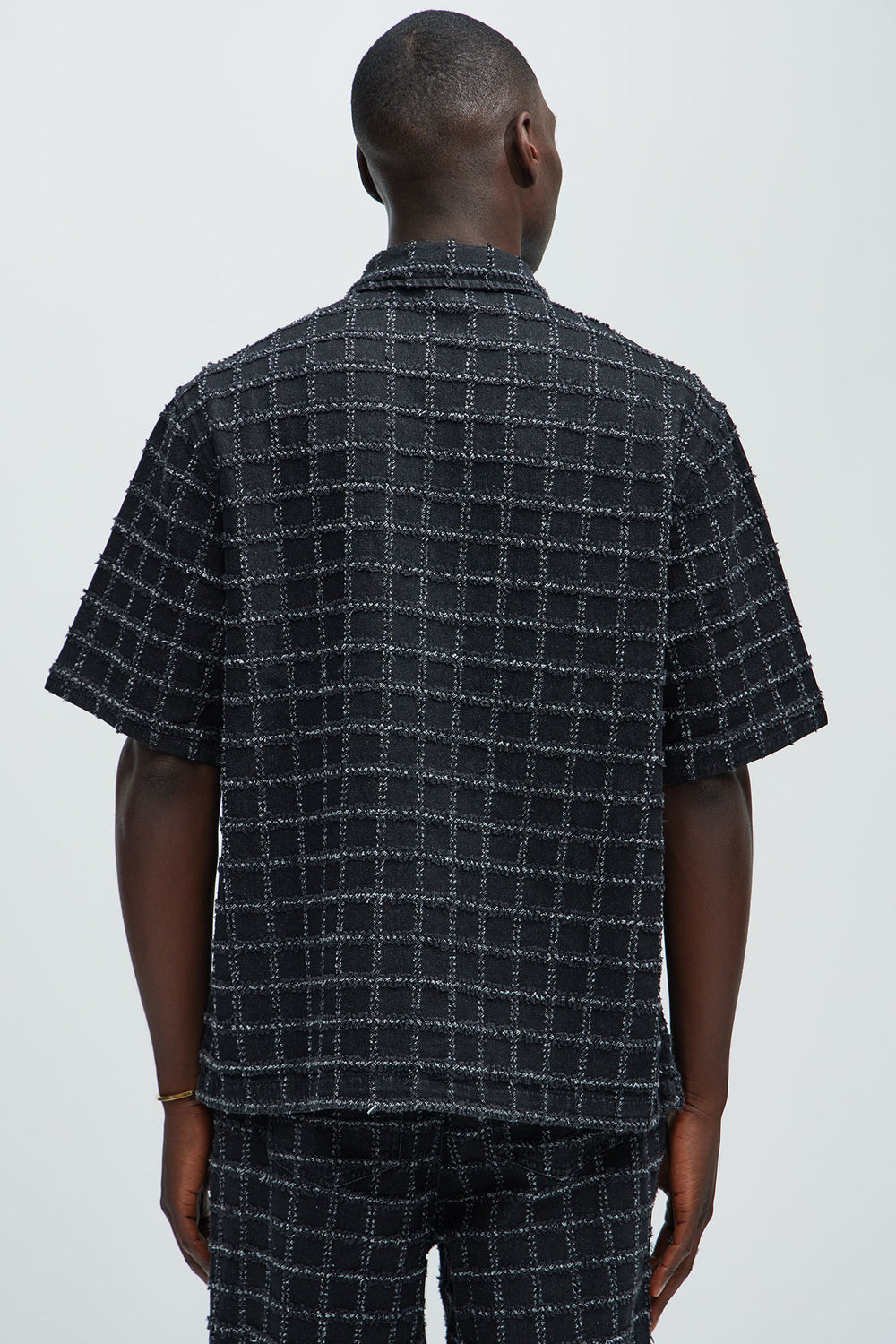 NovaMen Saturday Morning Distressed Denim Shirt