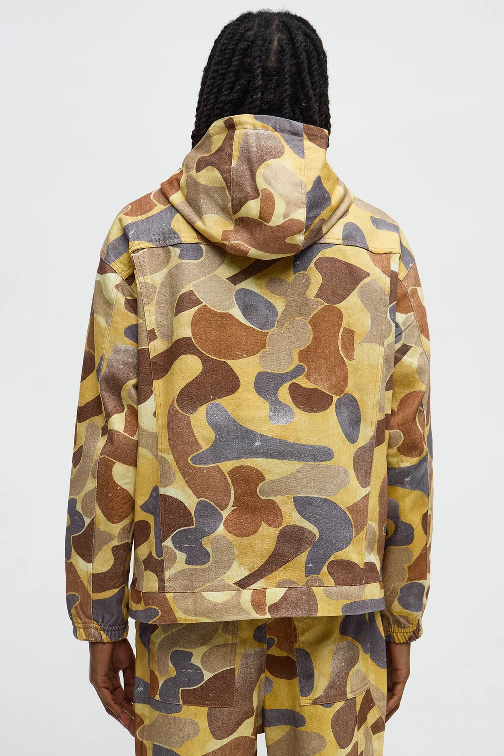 NovaMen Fearless Vision Hooded Pullover Jacket - Camouflage