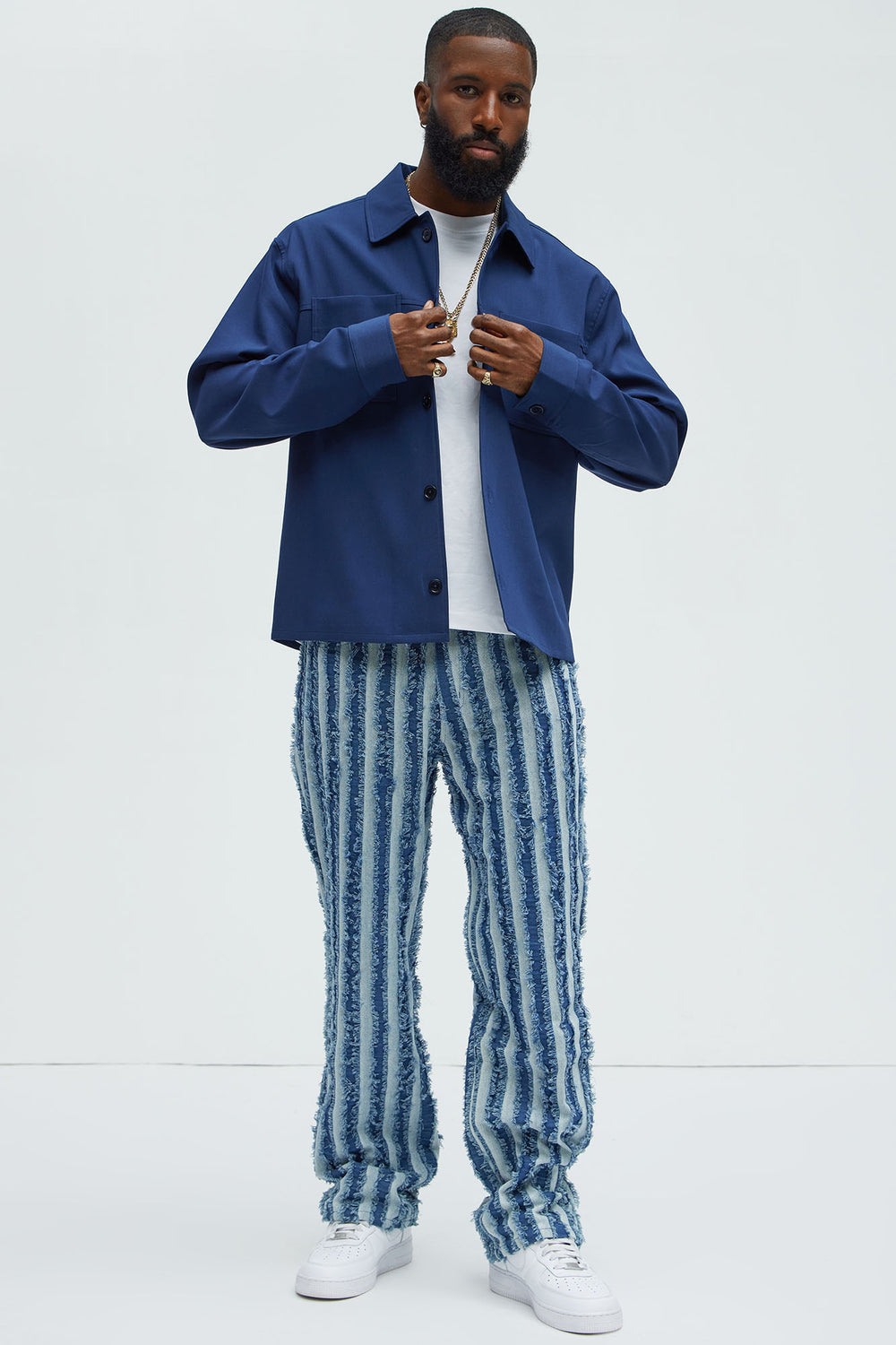 NovaMen Brayden Straight Jeans - Light Wash