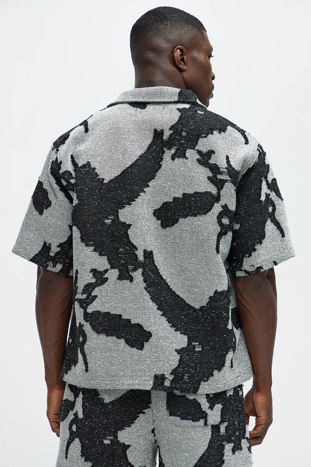 NovaMen Inkblot Button Up Shirt