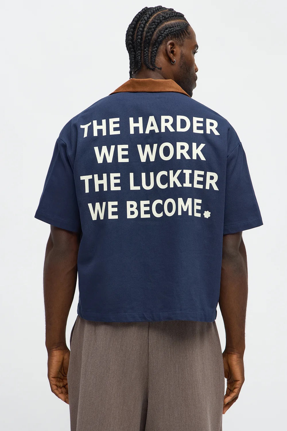 NovaMen Cropped Rustpoint Mechanic Button Up Shirt