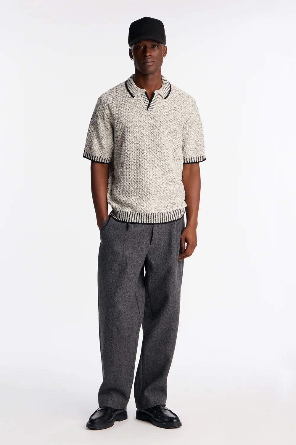 NovaMen Knit Mercer Johnny Polo