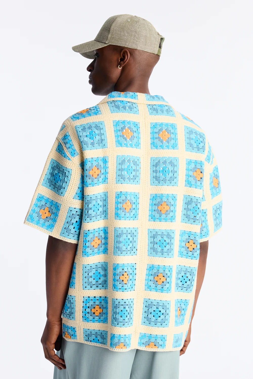 NovaMen Nolan Textured Shirt - Blue