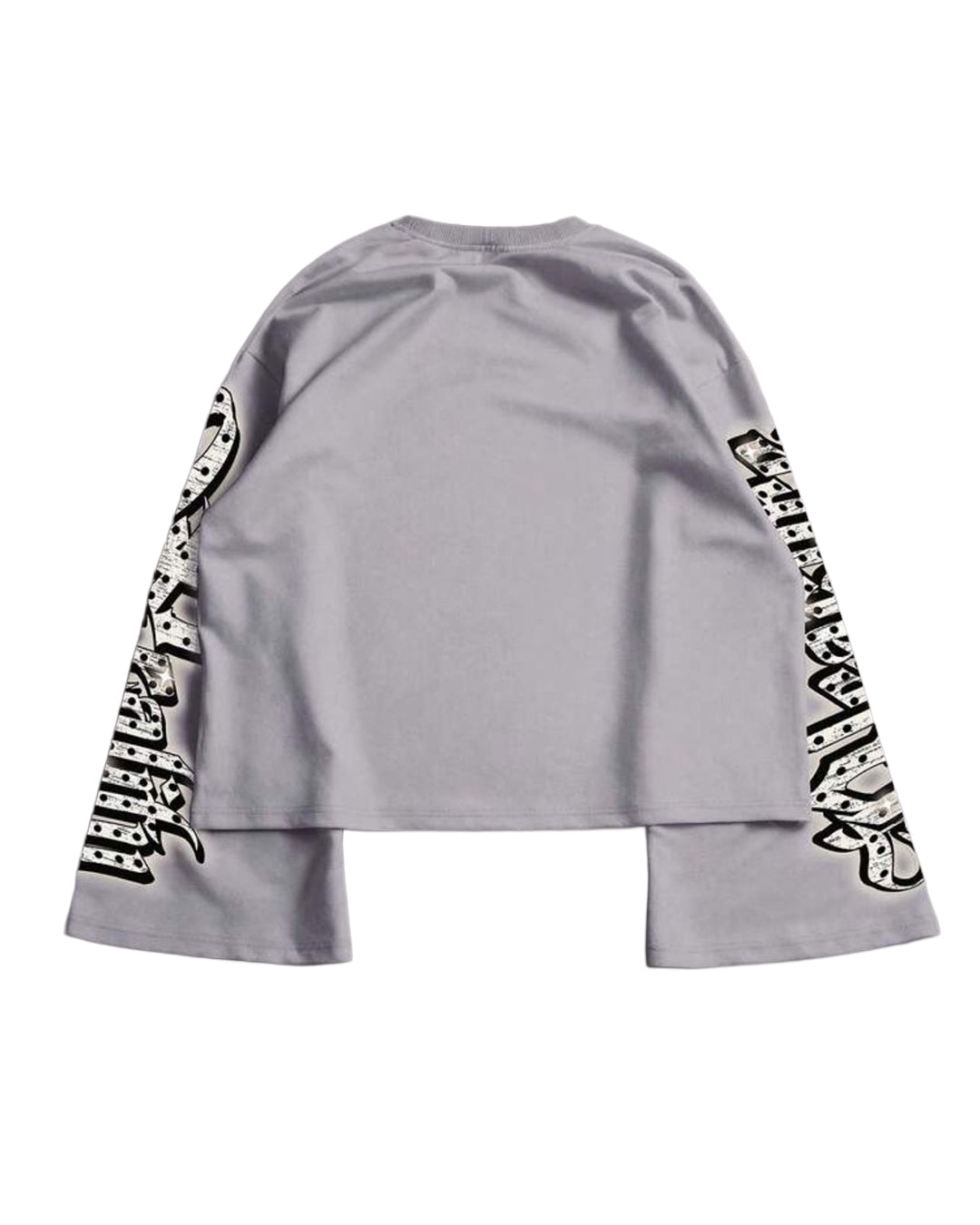 Manfinity Men's Pleasure Reality Long Sleeve T-Shirt - Grey [OVERSIZED]