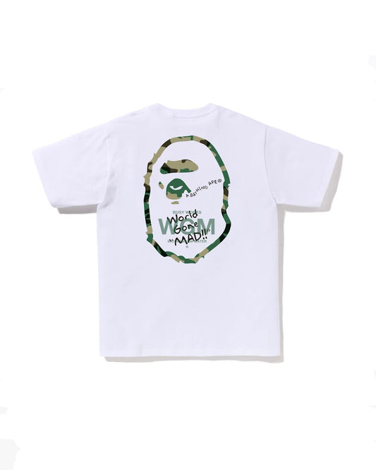 A Bathing Ape ABC Camo WGM Ape Head T-Shirt