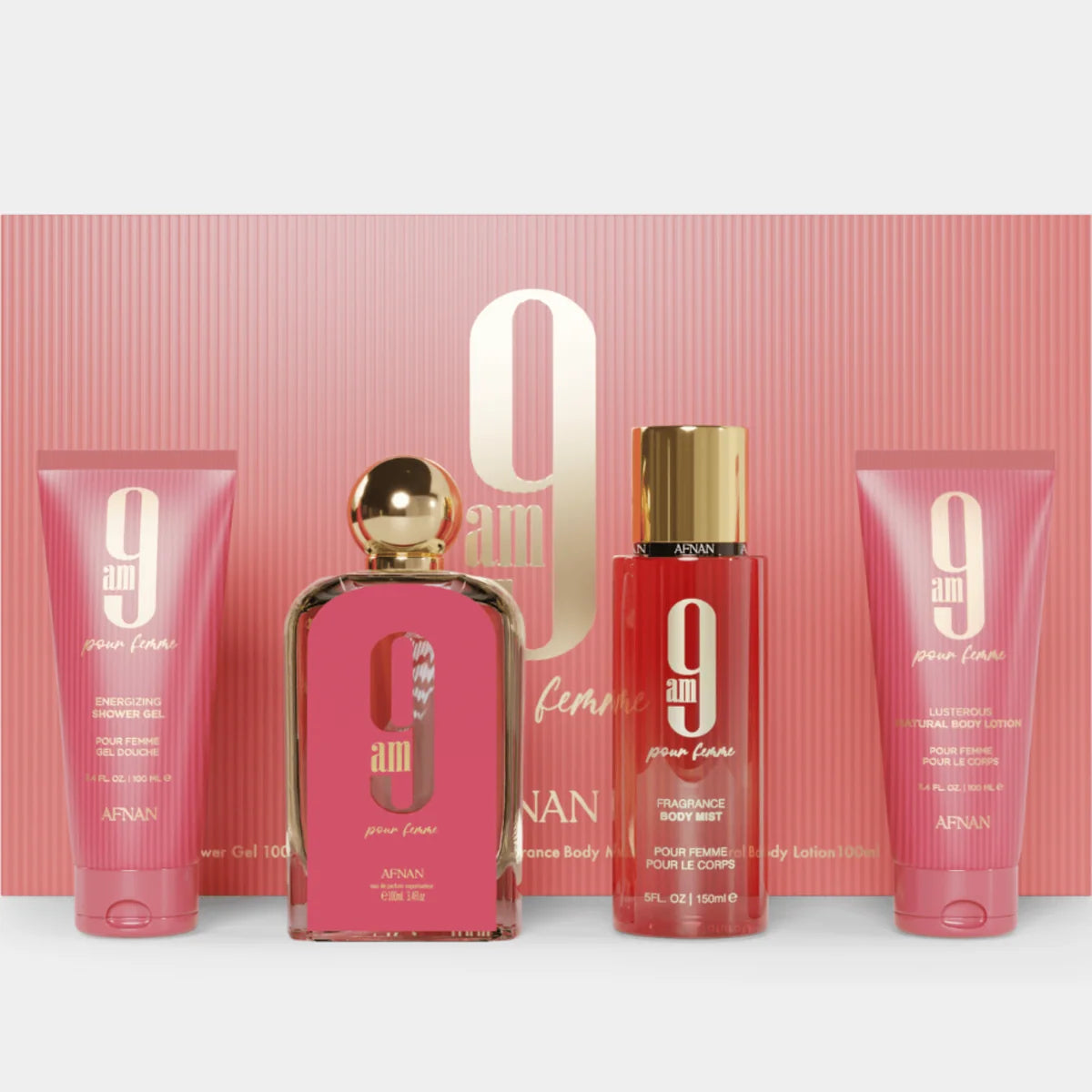 9 AM POUR FEMME [GIFT SET 4PC]
