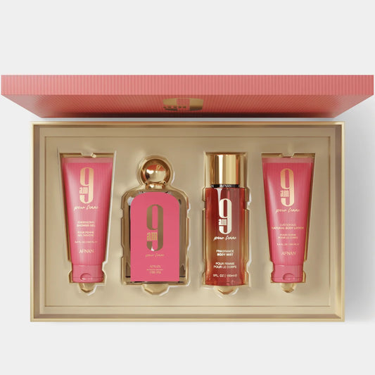 9 AM Pour Femme [Gift Set 4PC]