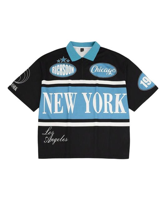 Manfinity Men's Patchwork Cropped T-Shirt [OVERSIZED]