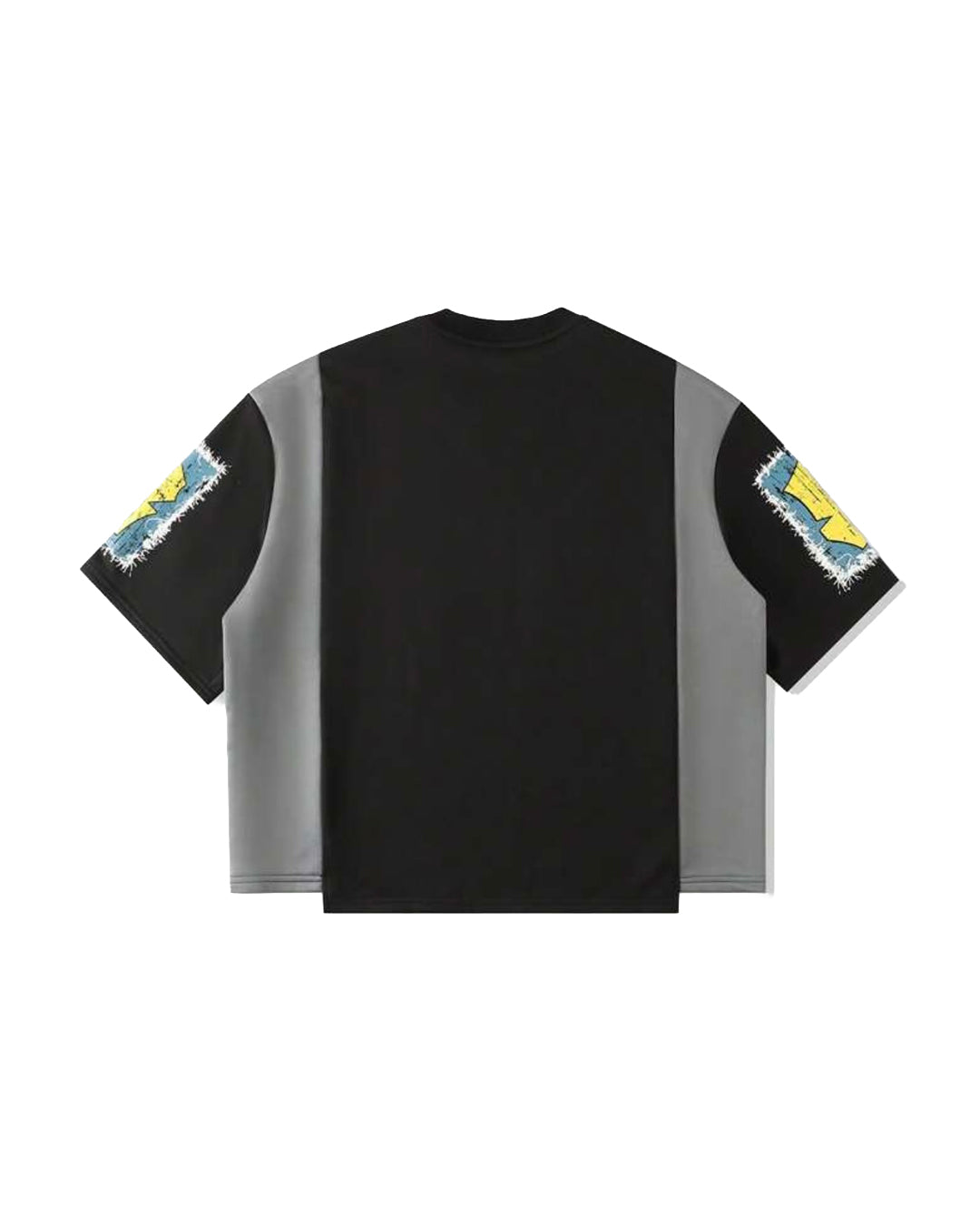 ROMWE Men's All Things Grow Patchwork T-Shirt [OVERSIZED]