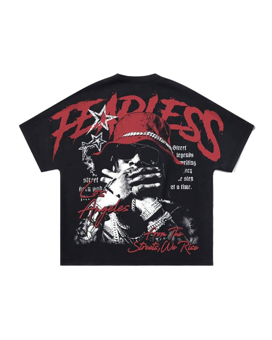 ROMWE Men's Fearless T-Shirt [OVERSIZED]
