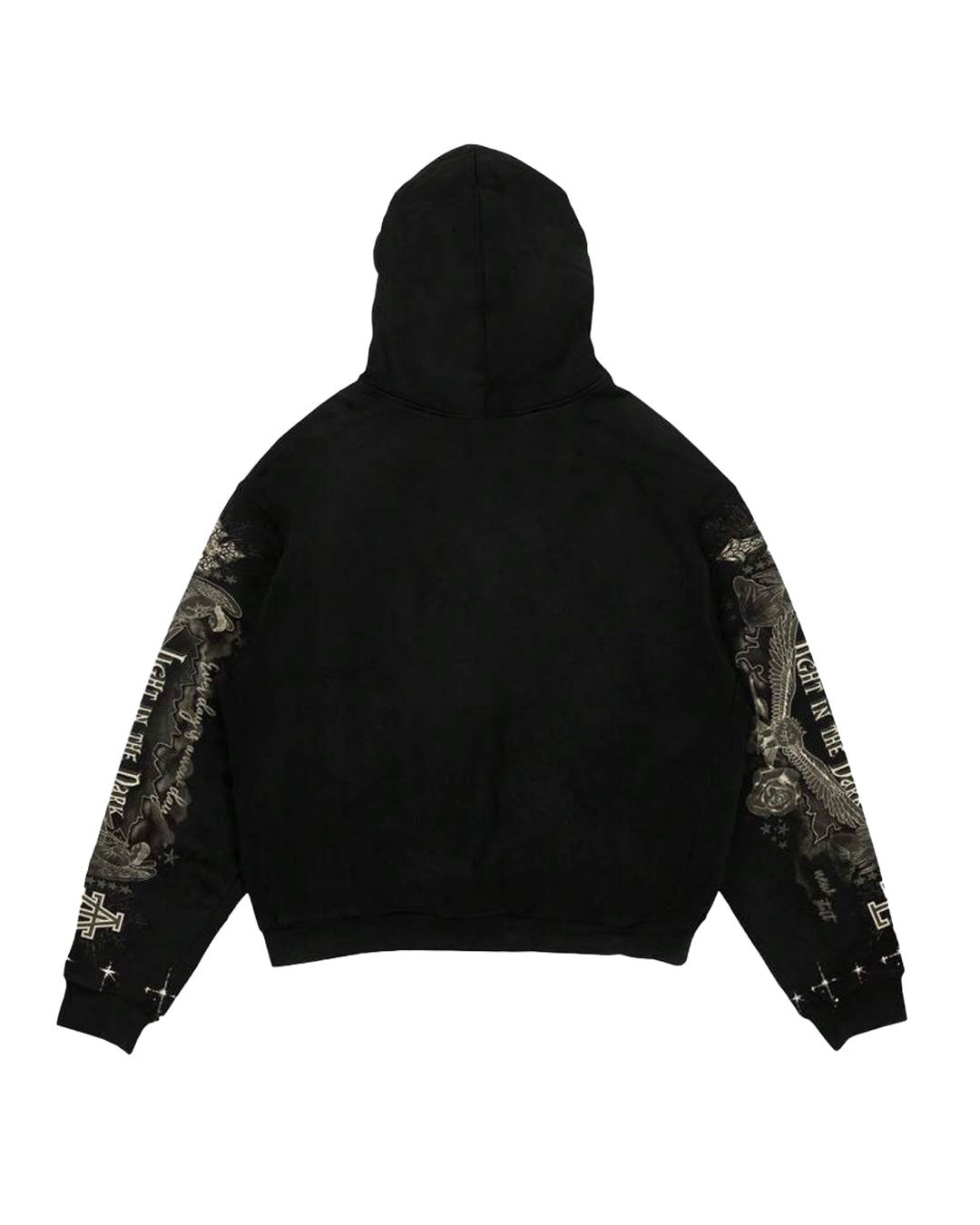 ROMWE Men's See No Evil Hoodie