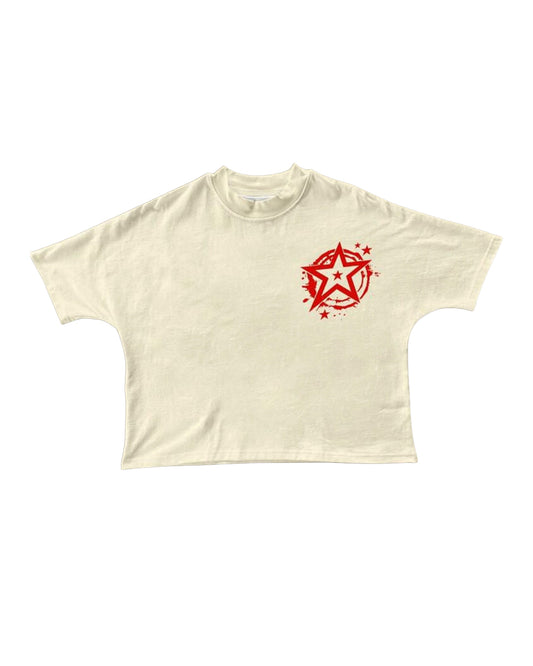 Manfinity Men's World Hero Cropped T-Shirt [OVERSIZED]