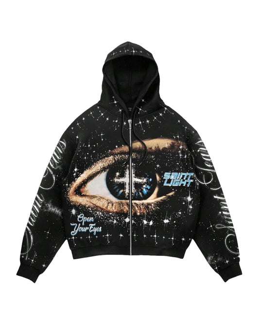 ROMWE Men's Saint Light Hoodie