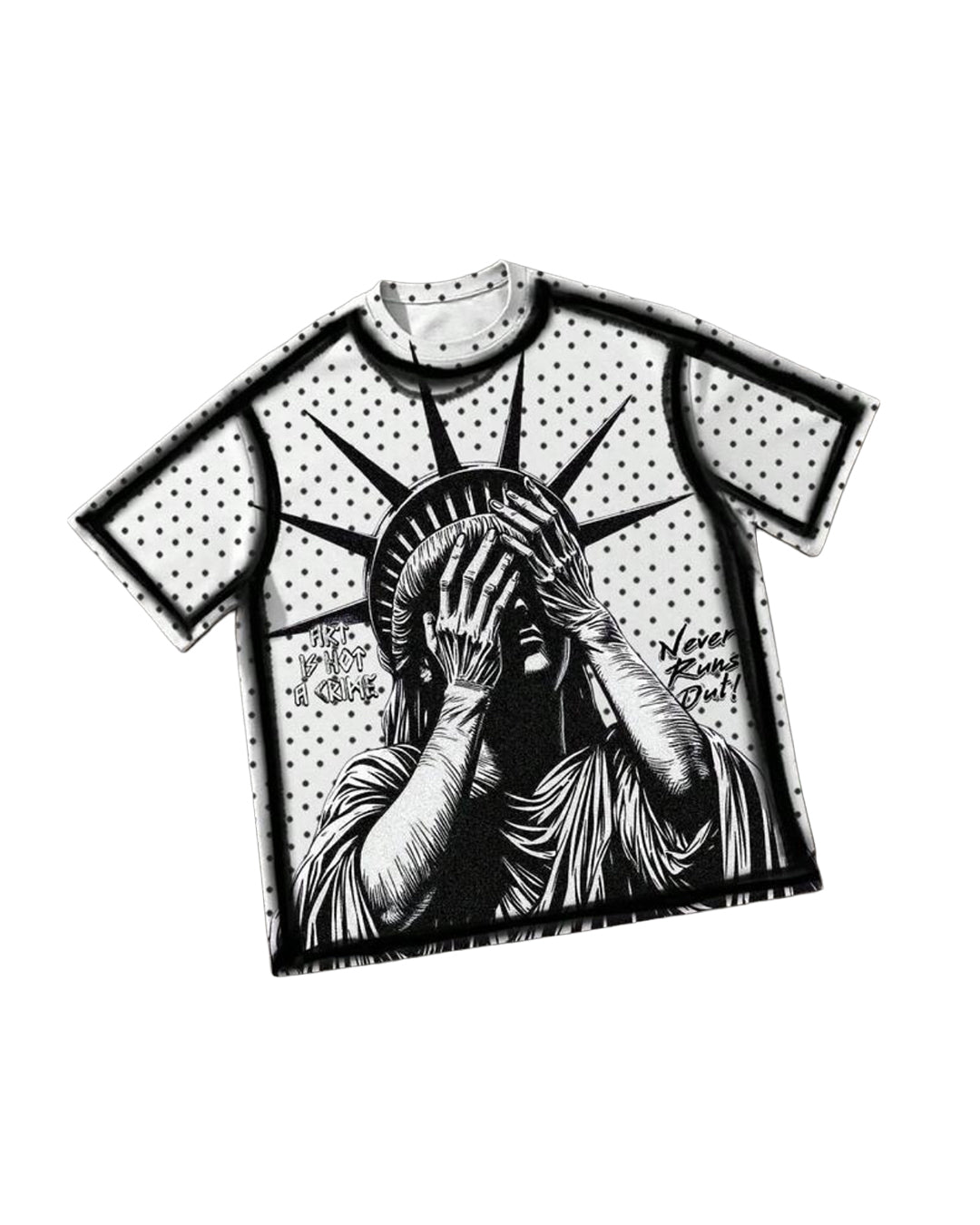 Manfinity Men's Art is not a Crime T-Shirt