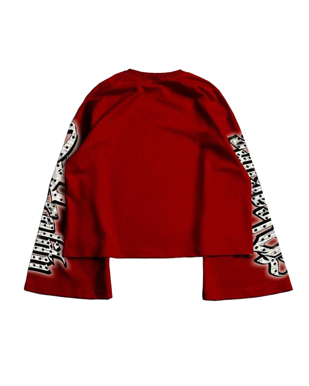 Manfinity Men's Pleasure Reality Long Sleeve T-Shirt - Red [OVERSIZED]