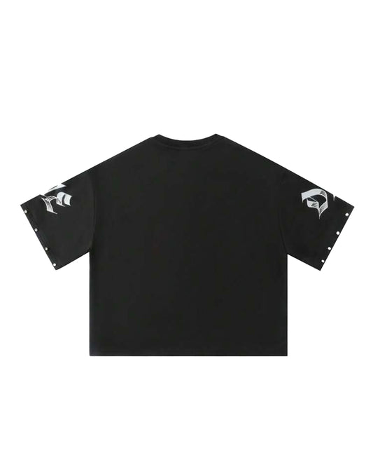 ROMWE Men's Divine T-Shirt [OVERSIZED+RHINESTONES]