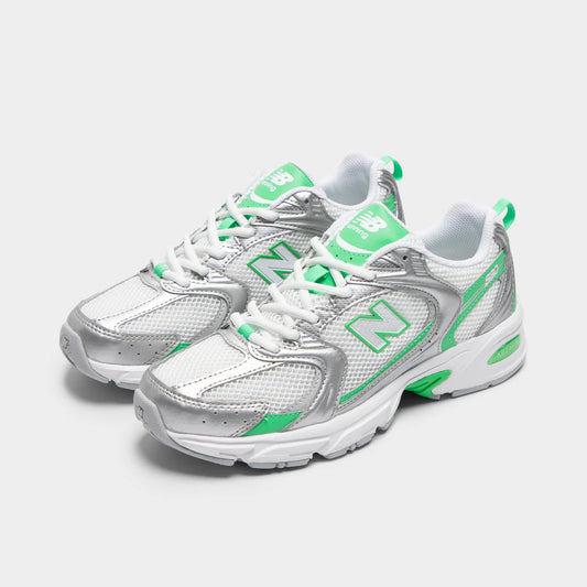 Men's New Balance 530 (Silver Metallic / Green Apple)