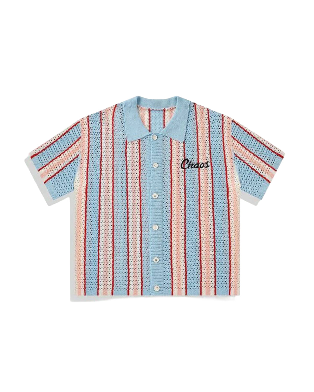 ROMWE Men's Chaos Knit Shirt [OVERSIZED]