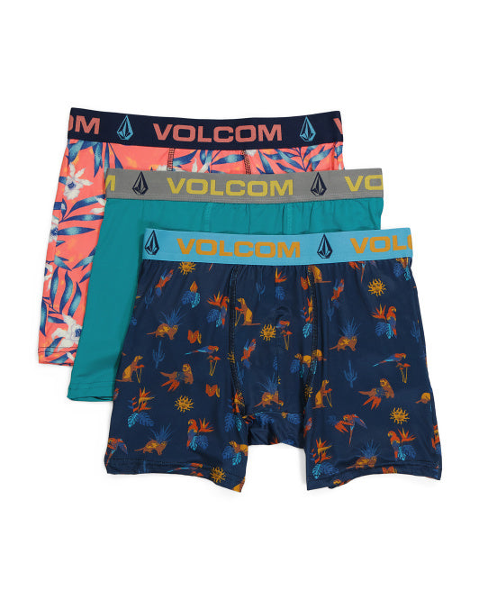 Volcom Men's 3pk Boxer Briefs