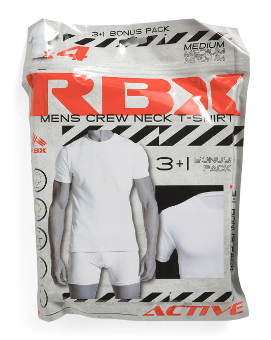 RBX 4pk Crewneck T-Shirts